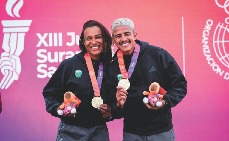 Capixaba “Garça” é ouro no remo de praia nos Jogos Sul-Americanos na Argentina