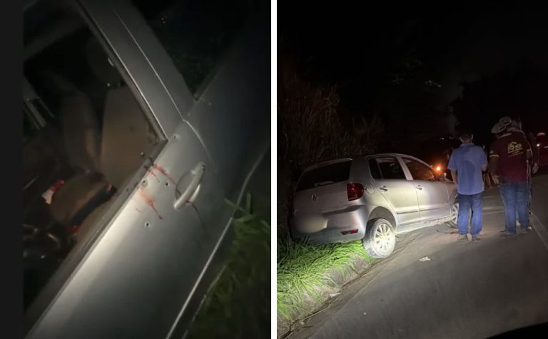 Motorista da Prefeitura de Pancas é morto a tiros enquanto conduzia na ES-341