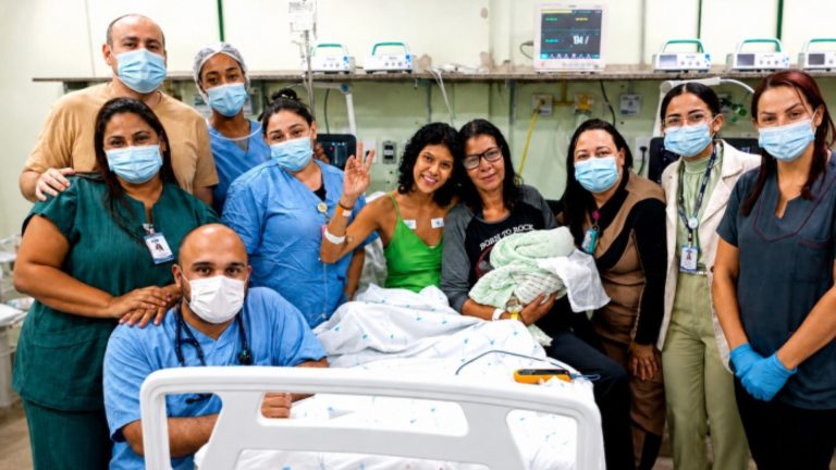 Bebê nasce no PA São Pedro após mãe chegar em trabalho de parto