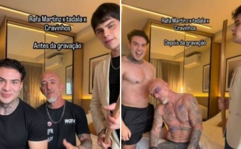 Cristian Cravinhos é banido de plataforma adulta por vídeo com simulação de paulada