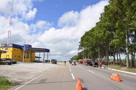 Foragido da Justiça no RN é preso pela PRF na BR-101 em Pernambuco