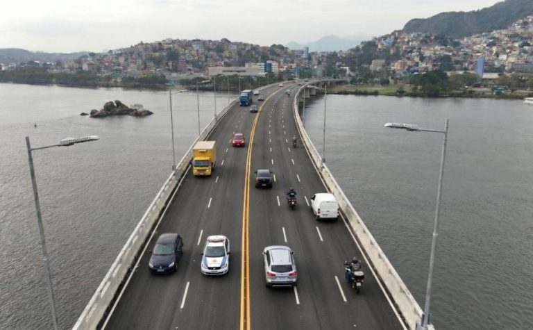 Iluminação da Segunda Ponte vai começar a ser trocada em setembro