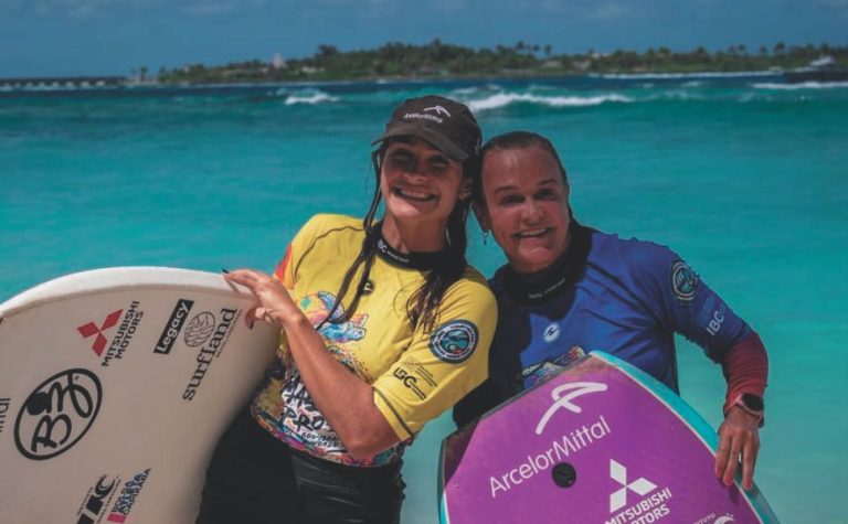Neymara Carvalho e Luna Hardman avançam às quartas nas Maldivas