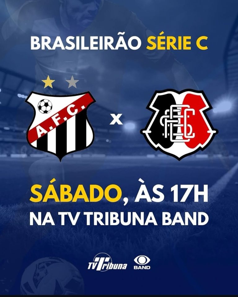 TV Tribuna transmite Anápolis e Santa Cruz neste sábado (29)