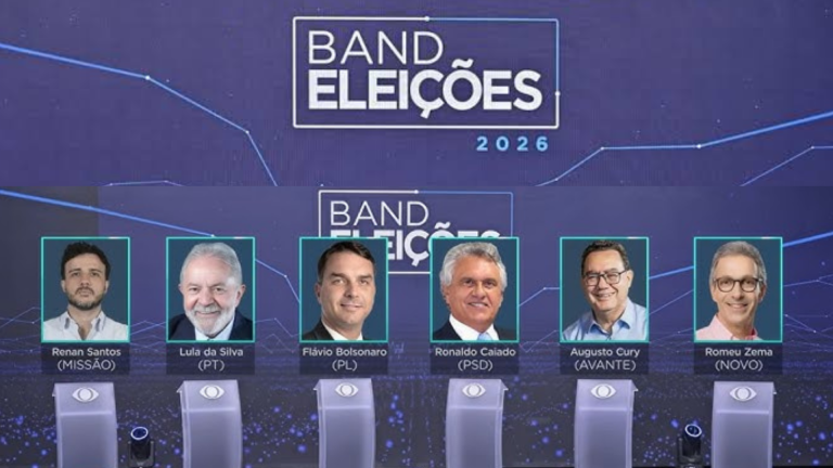 TV Tribuna/Band transmite o 1º debate entre os candidatos à Presidência