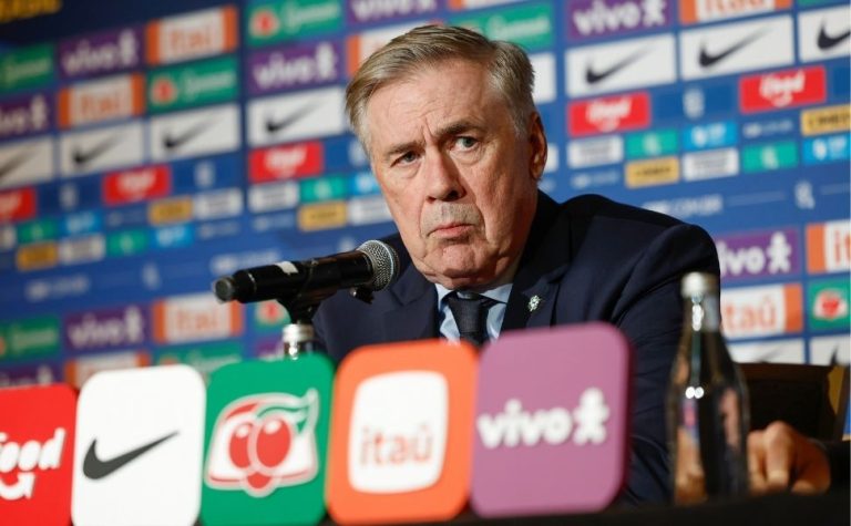 Ancelotti afirma que críticas não o afetam na seleção brasileira