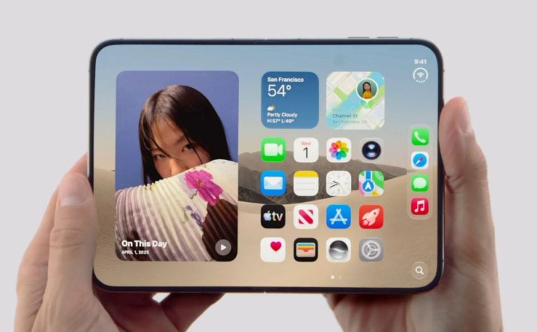 Apple lança iPhone Duo, o primeiro celular dobrável da marca. Veja imagens