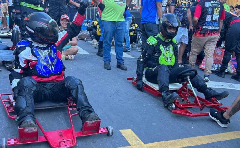 Capital recebe corrida de rolimã