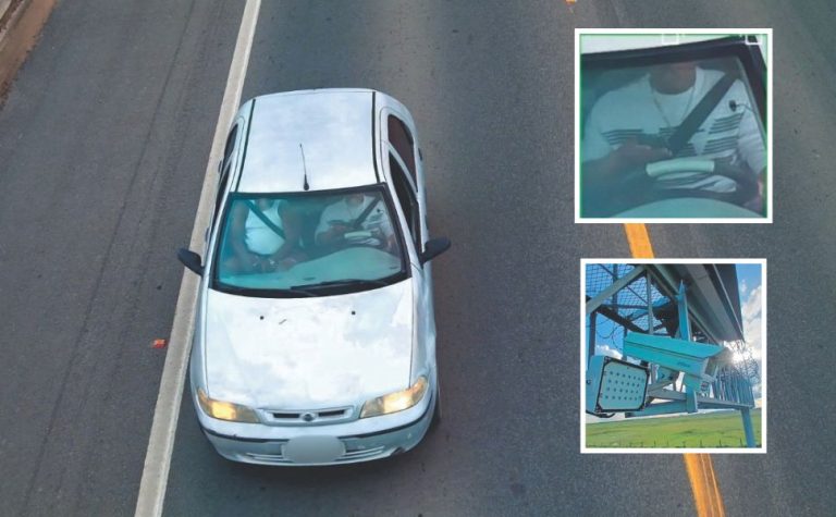 Como funciona câmera com Inteligência Artificial que flagra motoristas no ES