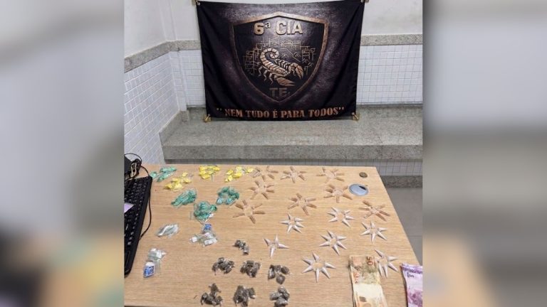 Dois homens são presos com drogas no Território do Bem