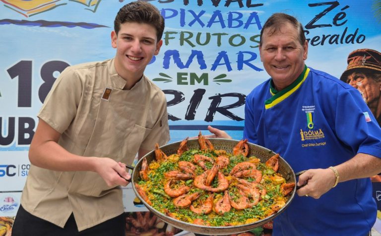 Festival de Frutos do Mar em Iriri terá 10 dias e show de Zé Geraldo