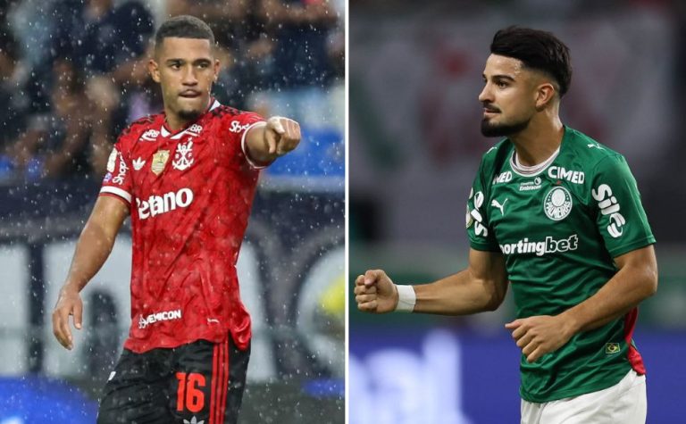 Flamengo x Palmeiras: quem tem o caminho mais difícil no Brasileirão