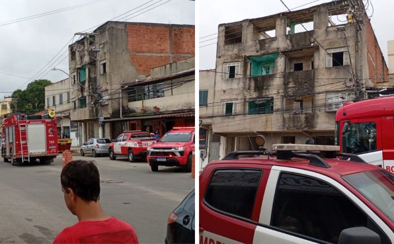 Homem morre e outro fica ferido após desabamento de laje em Vila Velha