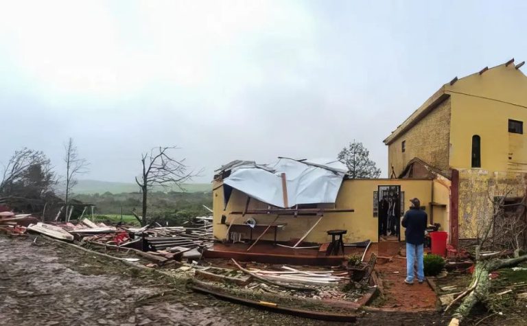 Inmet lança alerta de ciclone extratropical na Região Sul esta noite