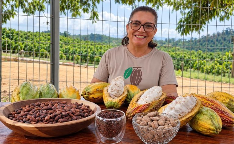 Produtora de Linhares cria chocolate light com cacau do próprio sítio