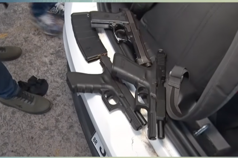 Quadrilha que roubava carros de luxo no Recife é presa com fuzil e pistolas
