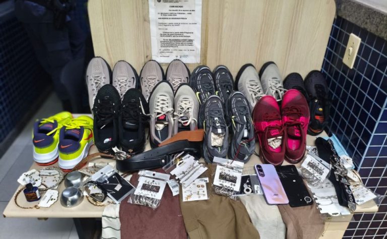 Quatro mulheres são detidas com produtos furtados em shopping de Vila Velha