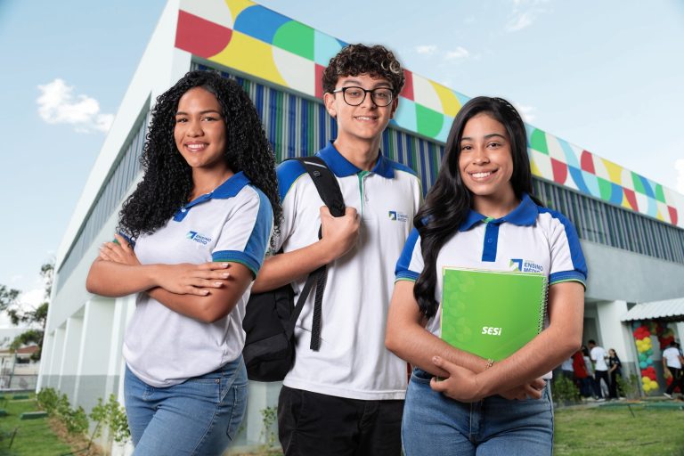 SESI-PE abre 715 vagas gratuitas para o ensino médio em 2027