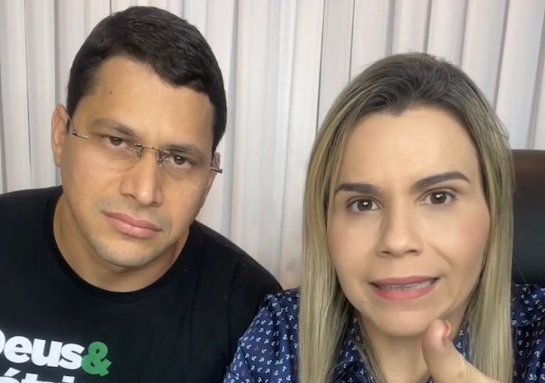 TRE-PE determina exclusão de post de Clarissa e Júnior Tércio sob pena de multa
