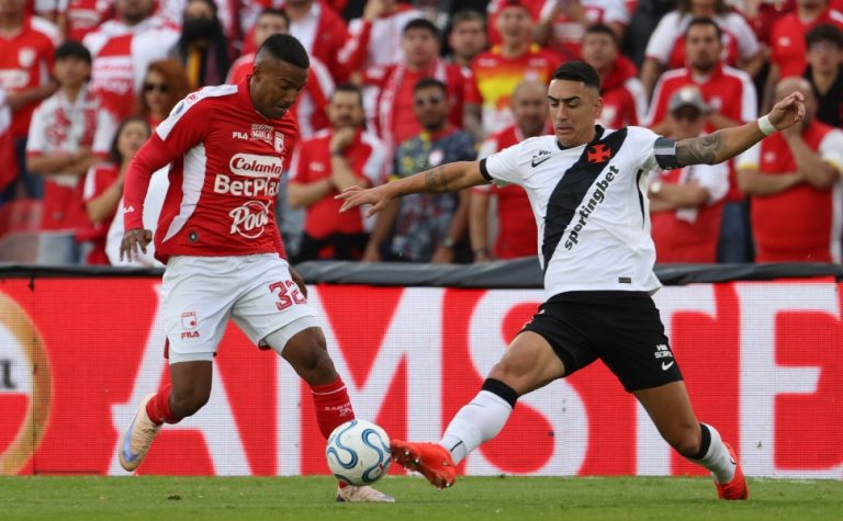 Vasco segura empate com Santa Fe e decide vaga em São Januário