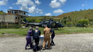 Bebê é socorrido de helicóptero após se afogar em caixa d’água em Barreiros