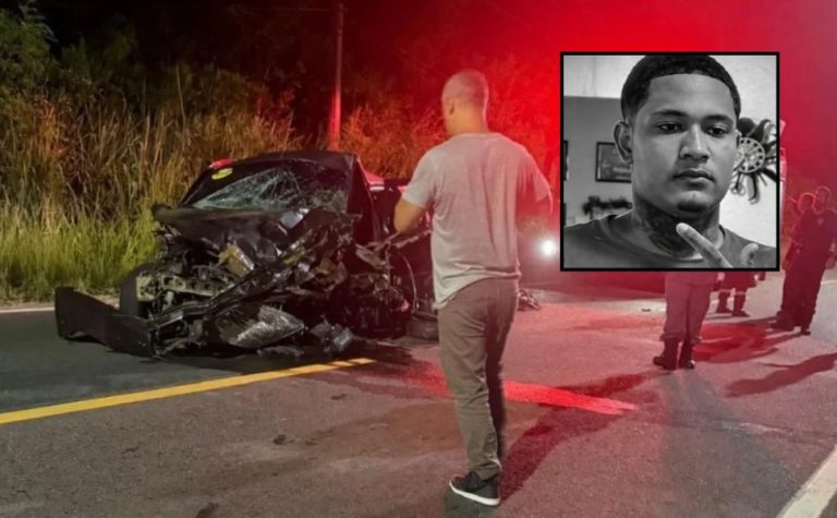Jovem morre e três ficam feridos em acidente na ES-010, na Serra