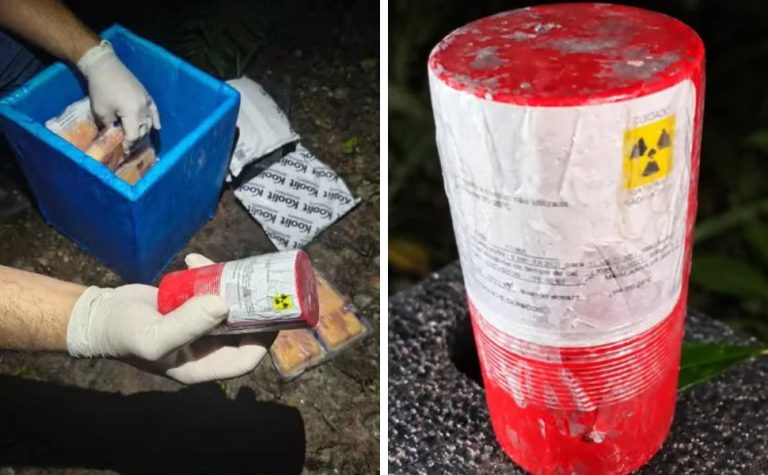 Material radioativo roubado de van é achado em terreno baldio em São Paulo