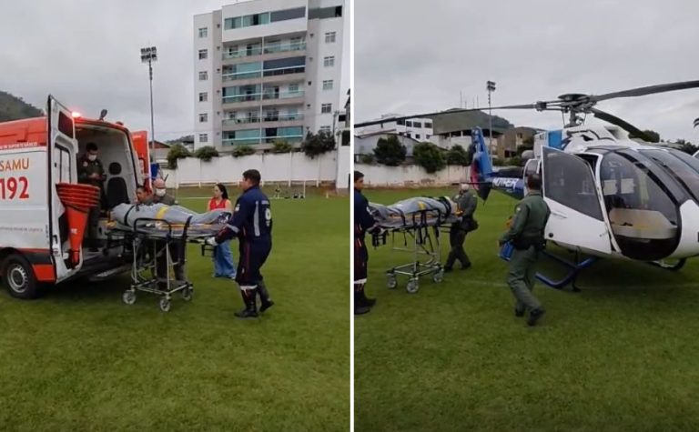 Trabalhador sofre queimaduras após choque elétrico durante instalação em Castelo