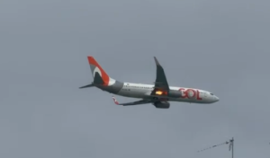 VÍDEO: Voo da Gol faz pouso de emergência no Recife após fogo em turbina